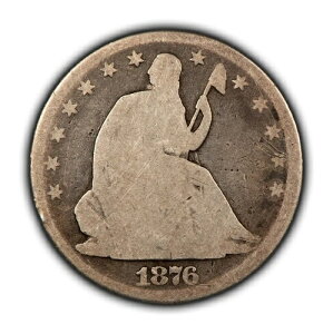 1876�N 50�Z���g ���ȃ��o�e�B �V���o�[ �n�[�t�h�� - �ǍD+ - SKU-H3479