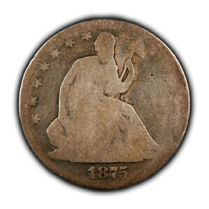1875�N 50�Z���g ���ȃ��o�e�B �V���o�[�n�[�t�h�� - �[���ΐ� - SKU-H3478
