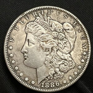 1886�N P �����K�� �V���o�[ �_���[ AU �č������� $1 B16