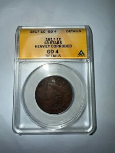 1817�N ������ ���[�W�Z���g 1�Z���g ANACS GD 4 �ו����Ђǂ����H 13 �X�^�[
