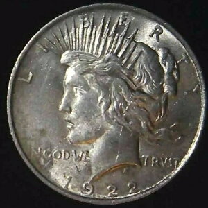 1922�N-P $1 ���o�e�B�s�[�X�h�� AU �V���o�[90% 21ohtt0327-