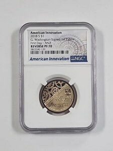 2018 S 1$ G. ���V���g�� 1st Patent ���� ANA NGC ���o�[�X PF 70