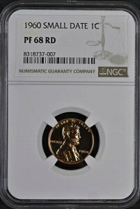 1960�N �����J�[���L�O�� �X���[�� �f�C�g 1�Z���g NGC PF 68 RD