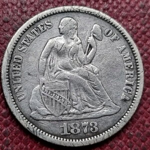 1873�N ���Ȍ^���o�e�B�_�C�� 10�Z���g �Ǖi XF �ڍ� #94371