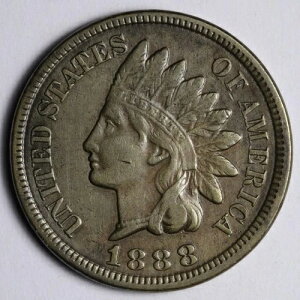 1888�N�C���f�B�A���w�b�h�Z���g�y�j�[ AU E143 GXNH