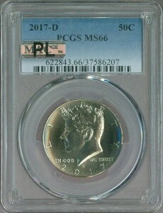 2017�N-D �P�l�f�B �n�[�t�h�� PCGS MS-66 MAC PL �i��??-