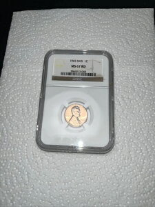 1965�N SMS �����J�[�� �y�j�[ MS67 RD NGC�F��