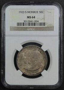 1923 �N S �������[�E�h�N�g�����L�O 500 �Z���g�d�� NGC MS 64 (�I���W�i���̐F��!)