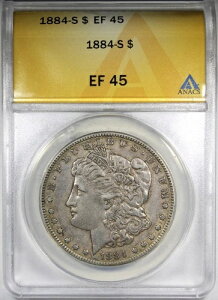1884-S �����K���E�_���[ ANACS XF45 �L�[�f�[�g�R�C�� �N���X�e�B $1