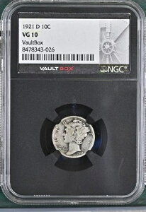 1921-D �}�[�L�����[�_�C�� ? NGC VG 10 ? �󏭂ȓ��t ? VaultBox