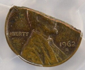 1962-D 1�Z���g �����J�[�� �Z���g 45% �X�g���[�g�N���b�v 1.51�O���� PCGS AU58 BN