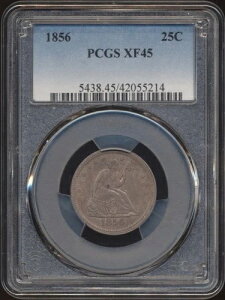 1856�N ���R�̏��_�����N�H�[�^�[ PCGS XF 45-