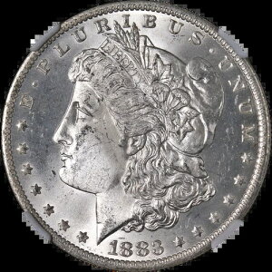 1883-O �����K����� NGC MS65 �u���X�g�z���C�g �O���[�g�A�C�A�s�[�� - �݌ɂ���