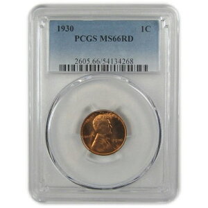 1930�N �����J�[�� �E�B�[�g�Z���g MS 66 RD PCGS �y�j�[ ������ SKU:I22390