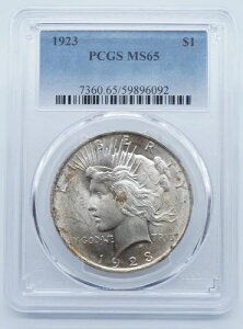 1923�N P �s�[�X��� $1 PCGS MS65 - U1132
