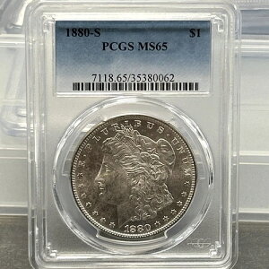 1880-S 1�h�� �����K����� PCGS MS65�B