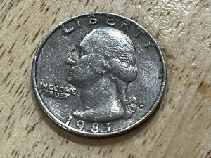 1981�N25�Z���g�d�݁AP����AA����A�uIn Cod We Trust�v�G���[�R�C��