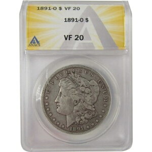 1891 O �����K���E�_���[ VF 20 ANACS �V���o�[ 1�h���R�C�� SKU:I20914