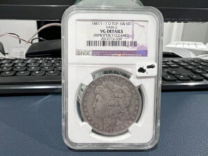 1887/1 - 7 O �g�b�v100 $1 �����K�� Vam-2 VG �ڍ� NGC (DJ)