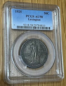 1925�N ���L�V���g�� �n�[�t�_���[ - PCGS AU58