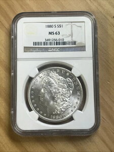 1880�N S �����K����� NGC MS-63