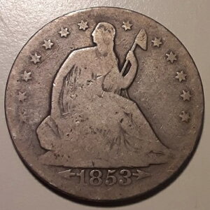 1853�N ���ȃ��o�e�B �n�[�t�h�� 50�Z���g ��ƌ����t�� �t�B���f���t�B�A������ #12h-12546
