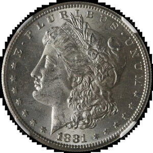 1881-S �����K����� NGC MS63 �u���C�W���O�z���C�g - �݌ɂ���