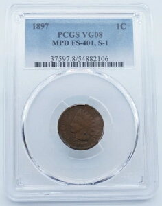 1897 P 1C PCGS VG08 MPD FS-401�AS-1 - U284