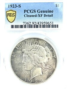 1923-S �s�[�X�h�� PCGS�N���[�j���O�ς�-XF�f�B�e�[���F�� 43959651