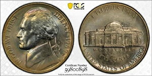 1989-P �W�F�t�@�[�\�� �j�b�P�� PCGS MS65 FS �t���X�e�b�v ���C���{�[�g�[�� ?? �g�[�j���O TrueView