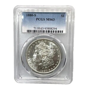 1880-S �����K����� 1�h�� PCGS MS63 ���������i�č��j