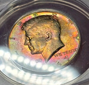 1967�N �P�l�f�B��� �n�[�t�h�� 50�Z���g ANACS AU58 ���C���{�[�g�[�� �����X�^�[�R�C��