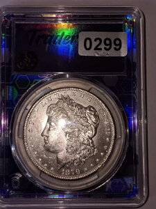 1879-S �����K���E�_���[�BPCGS MS63�ATrader Bees �ɂ��Ӓ�B�N�₩�Ȕ��̌���I