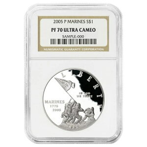 2005-P �v���[�t $1 �C�����L�O��� NGC PF70 �u���E�����x��
