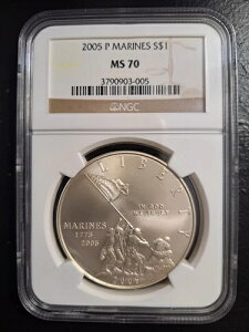2005�N P �C�����L�O��� NGC MS70 �u���E�����x��