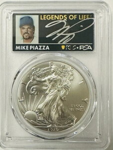 2020�N 1�h�� �A�����J�� �V���o�[ �C�[�O�� 1�I���X PCGS MS70 FS ���W�F���h �I�u ���C�t �}�C�N�E�s�A�b�c�@