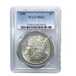 1890-P �����K����� 1�h�� PCGS MS63 ���������i�č��j