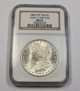 1888�N P NGC MS62 VAM 11 DDO EAR | �␻�����K���h�� - 1�h���č��R�C�� #40408A