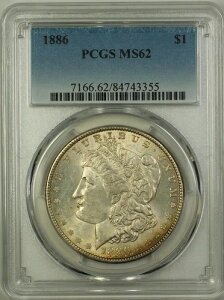 1886�N �����K����� 1�h���d�� PCGS MS-62 �W�F (16a)