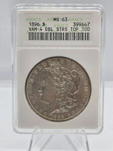 1896�N VAM-4�u�_�u���X�^�[�v�g�b�v100�����K���E�_���[ MS63