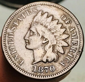 1870�N �C���f�B�A���w�b�h �Z���g�y�j�[ 1�Z���g ���Ӓ� �`���C�X US�R�C�� CC28012