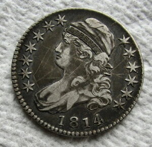 1814�N �L���b�v�h�o�X�g �V���o�[�n�[�t�_���[ �� �����^�R�C�� XF �f�B�e�[�� �O���t�B�e�B