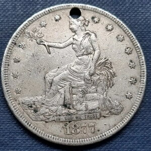 1877�N �g���[�h�����h�� $1 �x�^�[�O���[�h XF �ڍ� #93753