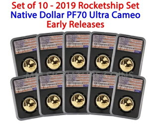 2019 S $1 �T�J�K�E�B�A �l�C�e�B�u�A�����J�� �h�� PF70 ���������[�X ���P�b�g�V�b�v