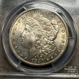�i1�j�������F�����̃A���e�B�[�N1880-S�����K����� PCGS MS65