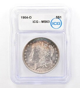 1904-O �����K����� MS63 ICG �y���t�F�����g�[�� *7364
