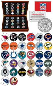 NFL�t�b�g�{�[�����S����č�JFK�n�[�t�h���R�C��32���Z�b�g�i�v���~�A���`�F���[�E�b�h�{�b�N�X����j