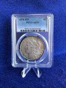 1878�N 8���H�� 8TF ���[�K���h�� 1�h�� *PCGS AU53 ���x UNC* VAM-6
