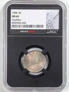 1908�N 5C ���o�e�B�w�b�h V �j�b�P�� MS64 NGC 8389964-043 �{�[���g�{�b�N�X