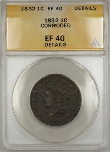 1832�N �R���l�b�g�w�b�h ���[�W�Z���g 1�Z���g�R�C�� ANACS EF-40 �ڍו��H����